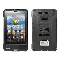 Ordinateur Portable Industriel Android 8 Pouces 4g Lte Portable ATEX Robuste Tablette Empreinte Digitale Rfid Nfc Avec Lecteur de Codes Barres