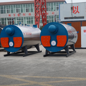 WNSL 2,8 MW Caldera de agua caliente de gas de aceite Diseño de tubo de fuego horizontal automático Bajo para hoteles Hospitales Industria <span class=keywords><strong>Restaurantes</strong></span> - Product Image 2