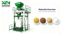 Machine de remplissage automatique de sacs jumbo contrôlée par PLC, 500-2000 kg, balance de pesage et d'emballage pour sacs FIBC, pour poudre alimentaire et granulés