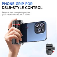 Perche à selfie extensible en alliage d'aluminium F07 rechargeable, format poche, avec poignée, trépied intégré pour téléphone – Meilleure vente