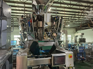 Pesadora automática multicabezal 500g 1000g Legumbres Máquina empacadora de granos de café Máquina empacadora de bolsas de maní - Product Image 5