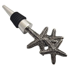 Exquisito tapón de botella de vino de estrella de mar de aleación de zinc-regalo perfecto para los amantes del vino - Product Image 3