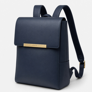 Men PU Leather <b>Backpack</b> Business Laptop <b>Backpack</b> <b>Large</b> Capacity <b>Backpack</b> Minimalist Travel Daypack - Product Image 2