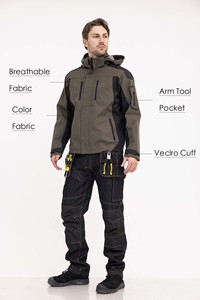 Giacca da Lavoro Impermeabile da Uomo per Esterni - Mantieniti Asciutto e Protetto con Stile - Product Image 5