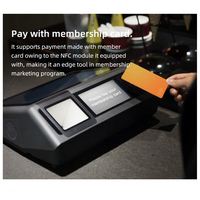 Sunmi D2 Mini Caisse Enregistreuse 10.1 ''Tout en Un Pos Carte NFC Paiement Caissier Android 8.1 Tablette Pos avec Imprimante Thermique 58mm