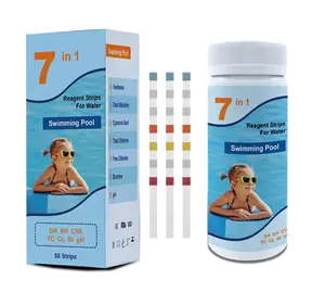 pool test strips 7 in 1 ph and chlorine test kit quality strips test water