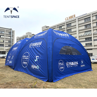 Tente gonflable personnalisée pour événements extérieurs, chapiteau gonflable pour rallye, auvent gonflable pour sport automobile, gazebo gonflable, dôme publicitaire gonflable