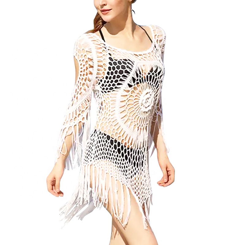15 vestidos tejidos a crochet que te motivarán a tejer