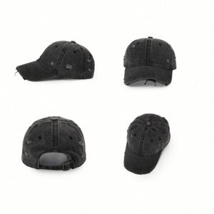 Casquette de baseball vintage personnalisée avec logo OEM, style usé et déchiré, effet délavé, vente en gros directe usine - Product Image 3