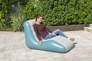 Bestway 75127E <span class=keywords><strong>Divano</strong></span> Gonfiabile Portatile 52.5'' X 31'' X 34.5'' - Product Image 3