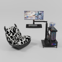 Vente en gros de table de jeu de bureau épaisse à cadre en acier personnalisé de haute qualité travail à domicile bureau électronique à hauteur réglable