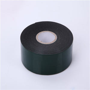 Taille et emballage personnalisables OEM Film anti-adhésif vert double face Ruban de <span class=keywords><strong>mousse</strong></span> PE 1mm Ruban adhésif automatique blanc et noir - Product Image 3