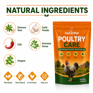 Polvo Natural OEM para Desparasitar Gallinas Ponedoras, Suplemento para la Salud Digestiva <span class=keywords><strong>de</strong></span> Aves <span class=keywords><strong>de</strong></span> Corral, en Bolsa - Product Image 2