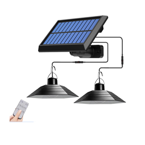 Nouvelles lampes solaires de jardin d'extérieur étanches IP65, lampes suspendues pour la maison, le balcon, le couloir, le pavillon, la clôture, le garage et l'éclairage routier - Product Image 1