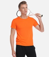 T-shirt de sport unisexe pour homme Logo imprimé par sublimation personnalisé 100% polyester T-shirt officiel vierge à séchage rapide bon marché