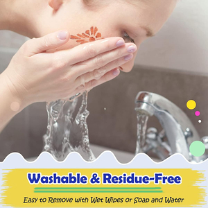 <span class=keywords><strong>Pintura</strong></span> para rostro y cuerpo <span class=keywords><strong>con</strong></span> luz negra, 8 colores fluorescentes de neón, 20ml cada uno - Product Image 6