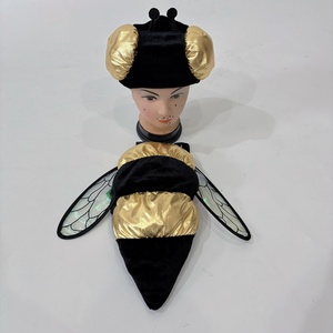 ชุดคอสเพลย์สัตว์สำหรับเด็ก ชุดแมลงเต่า ผึ้ง แมลงจิ้มจุ่ม ดีไซน์สีเหลือง ผลิตจากโพลีเอสเตอร์/เรยอน สำหรับงานปาร์ตี้ฮาโลวีนและการแสดงบนเวที - Product Image 4