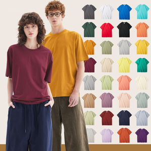 Fabricante de Camisetas de Manga Corta al por Mayor, Camisetas Lisas de Color Sólido con Logotipo Impreso, Camisetas Personalizadas para Hombre 100% Algodón Peinado - Product Image 1