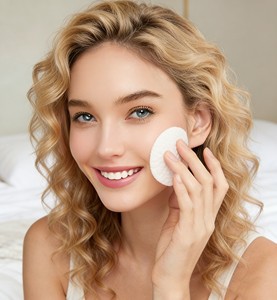 Tampons toniques nettoyants pour le visage en bambou et coton 3 en 1 OEM ODM lissage blanchissant betterave apaisant pour la peau Corée - Product Image 2