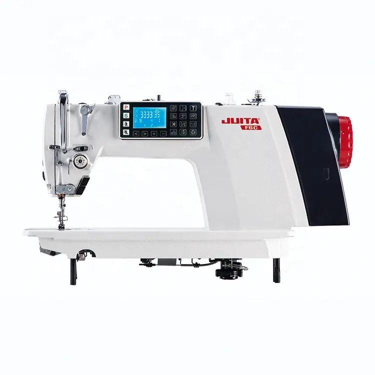 JT-F6C macchina per cucire domestica punto singolo macchina per cucire punto annodato vestiti per cucire