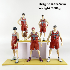Figuras de Acción de PVC de Slam Dunks al por Mayor, Set de Estatuas de Jugadores de Baloncesto, Colección de Modelos en Estilo Anime - Product Image 6