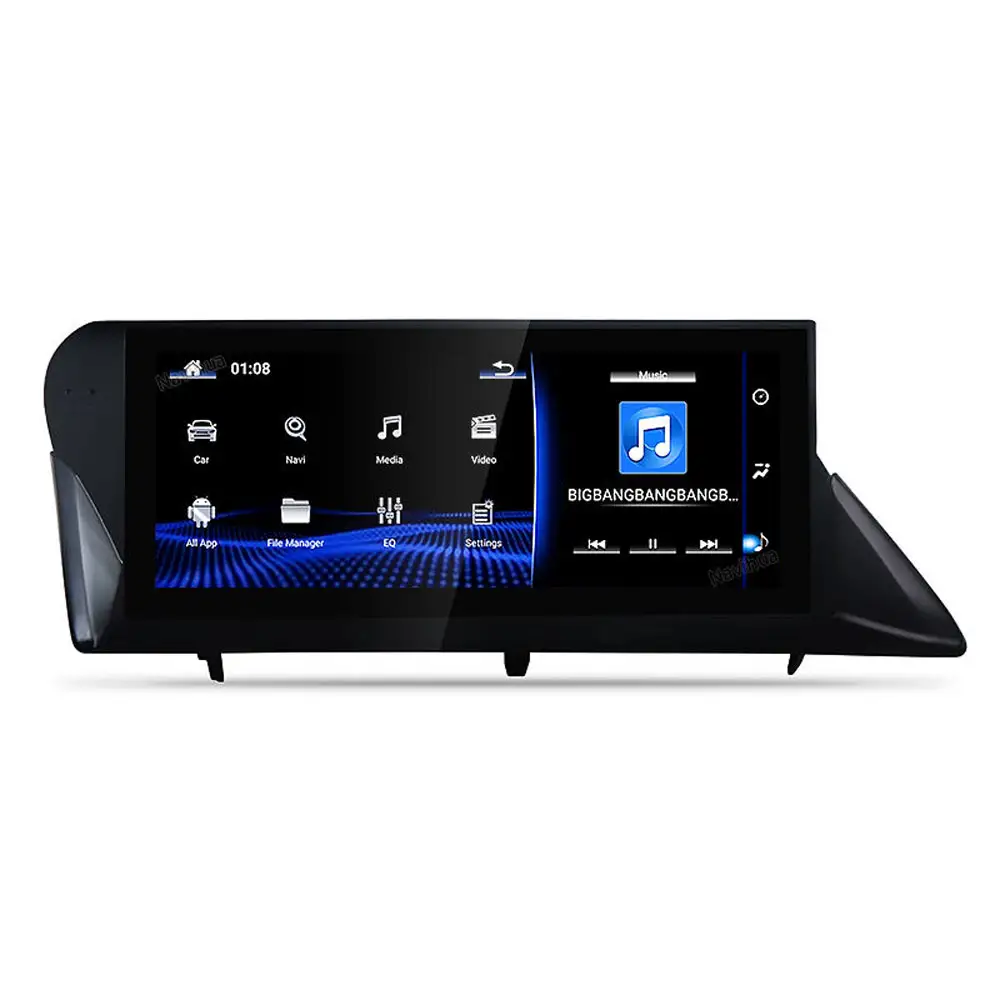 10.25 inch Hệ thống Android Car DVD Player Auto đài phát thanh xe video âm thanh Navigation GPS cho LEXUS RX 270 2009-2014