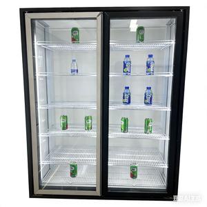Refrigerador Comercial de Gran Capacidad con Puerta de Vidrio para Supermercados, Almacenamiento de Bebidas y Postres, Rendimiento Confiable - Product Image 5