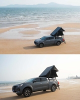 Tente de toit de voiture imperméable pour 4 personnes, toutes saisons, avec toit rigide en aluminium, hauteur supérieure à 3000 mm, pour l'extérieur