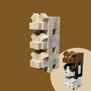 LOGO douanier en gros nous sommes des ours nus peinture en bois motif personnalisé enfants bricolage coloriage à l'eau peinture Art Kit - Product Image 3