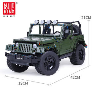 Mould King 13124 para Wrangler, Kit de Construcción de Camioneta RC, Modelo de Plástico para Ensamblar, para Adultos y Niños de 14 Años en Adelante - Product Image 3