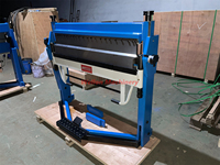 PBB1020/3SH PBB1270/3SH Machine à cintrer manuelle tôle pliante presse plieuse avec lames segmentées métal fer acier