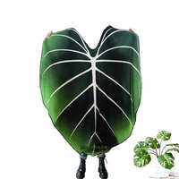 Glorosum selimut tenun Super lembut nyaman daun raksasa berbentuk bulu untuk musim dingin dicetak daun