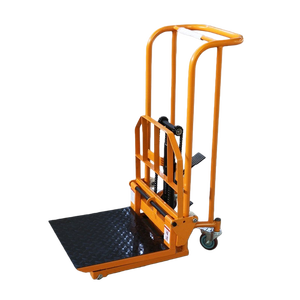 מלגזה מיני הידראולית ידנית 200 ק\\\"ג 400 ק\\\"ג, מלגזה מיני הידראולית ניידת, מלגזת משטחים ניידת - Product Image 3