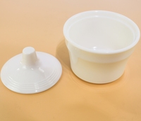Lot de bols à soupe Miso en mélamine, écologiques, réutilisables, incassables, avec couvercle et cuillère, pour service, durables, vente en gros