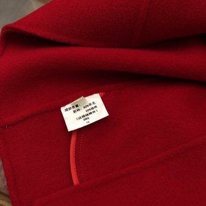 En Stock venta al por mayor estilo chino Children'S ropa de invierno niñas rojo largo invierno mantener caliente abrigo de lana - Product Image 6