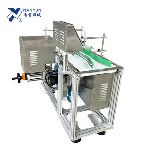 식품 병 팔레트 포장을위한 라벨 만료일 인쇄 장치가있는 자동 하단 라벨기 사용자 정의 라벨러 NY-819 - Product Image 3