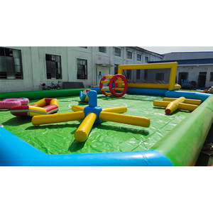 Terrain de jeu gonflable gonflable extérieur de jeu du football pour le jeu commercial de PVC d'enfants - Product Image 3