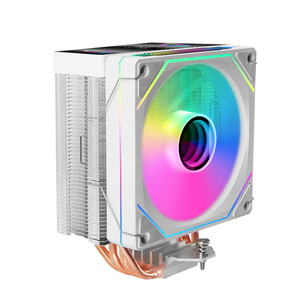 Enfriador de CPU Wanmsile de 120 mm con Rodamiento Fluido, LED RGB Completo, 4 Tubos de Calor, Disipador de Calor de Aluminio, Ventilador de 4 Pines para Alta Eficiencia - Product Image 5