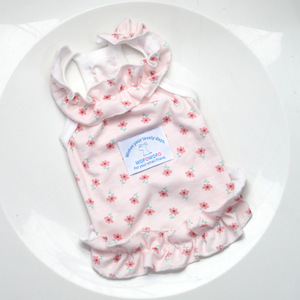 Vestidos florales de verano para mascotas, perros y gatos; vestidos frescos de princesa para primavera; ropa fina y transpirable para Bichon Frise. - Product Image 1