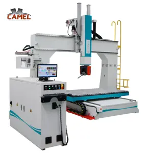 จีนมืออาชีพอูฐ CNC CA-2025 MDF รุ่นทำโฟม3d รุ่นแกะสลักโฟม5แกนศูนย์เครื่อง Cnc