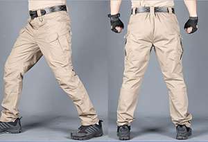 <span class=keywords><strong>Pantaloni</strong></span> <span class=keywords><strong>Cargo</strong></span> Tattici da Uomo 2025 Classici Outdoor da Escursionismo e <span class=keywords><strong>Trekking</strong></span> Joggers Tattici Multitasche Taglie Forti fino alla 6XL - Product Image 3