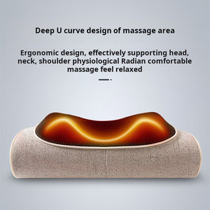 <span class=keywords><strong>Shiatsu</strong></span> luz roja eléctrica cervical cuello y soporte de hombro masaje almohada para dormir masajeador almohada con cubierta - Product Image 5