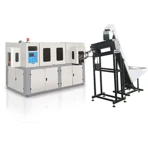 Fully Automatic 150ml 200ml 500ml 1L Water Plastic Pet Bottle Preform Moulding 2 Cavity Blow Blowing Molding Machine