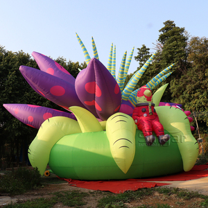 <span class=keywords><strong>Flores</strong></span> Gigantes Inflables Personalizadas <span class=keywords><strong>de</strong></span> 12 m, <span class=keywords><strong>Flores</strong></span> Grandes para Eventos al Aire Libre, Festivales, Fiestas, Decoración con <span class=keywords><strong>Flores</strong></span> Grandes - Product Image 5