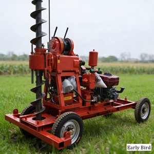 Hot Selling 100m 150m 200m High Efficiency <strong>Geological</strong> <strong>Exploration</strong> <strong>Drilling</strong> Rig Wheel-Type Diesel Engine Water Well <strong>Drilling</strong> Rig - Product Image 2