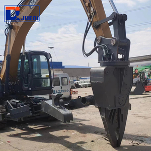 Cisaille hydraulique multi-usages à double cylindre pour excavatrice de 20-30 tonnes, vente directe usine - Product Image 5