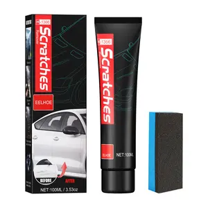 Private Label Eelhoe Auto Kras Polijstpasta Schoonmaken Wax Kras Reparatie Cream Kit