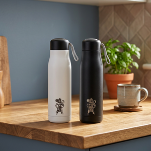 Bouteille d'eau promotionnelle personnalisée en métal imprimé Hanuman Ji pour la Saint-Valentin, Noël, la remise des diplômes et la rentrée scolaire - Product Image 3
