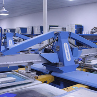 KINWAH(DOPSING) Máquina de serigrafía completamente automática Impresora ovalada multicolor para camisetas Nueva condición