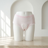 Culotte menstruelle jetable en coton pour femme, douce et respirante, avec couche extérieure aspect tissu, pour les règles – Offre Spéciale